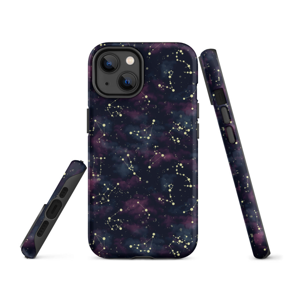 Star Constellations Tough Case for iPhone 14 - Matte Finish - https://ascensionemporium.net